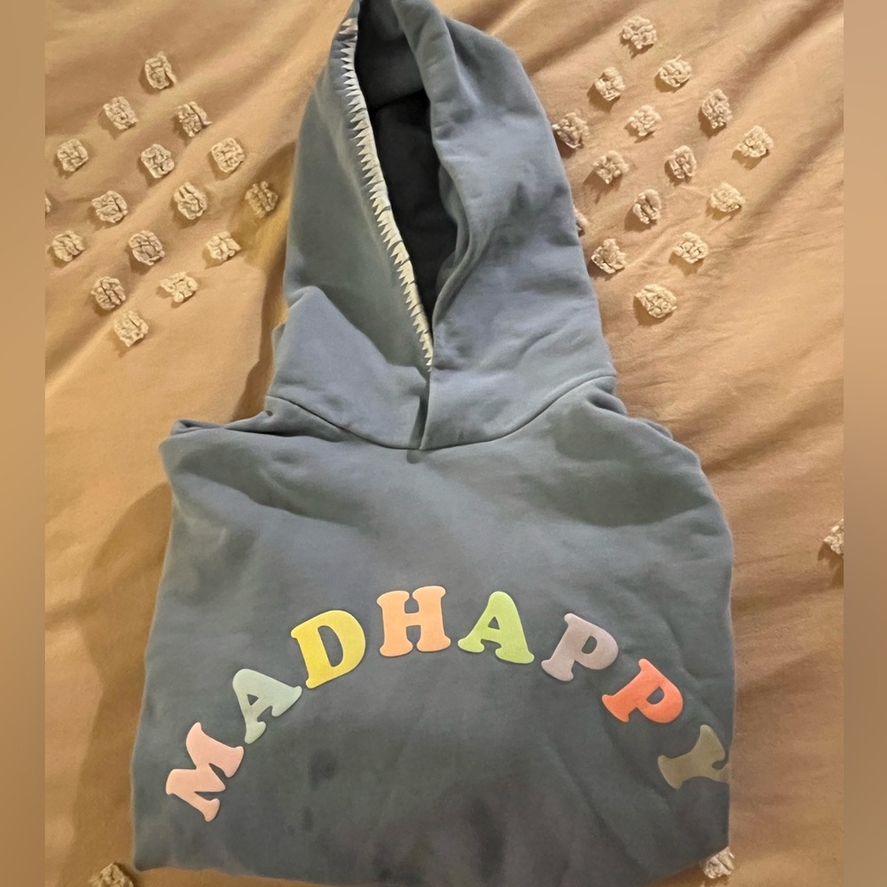 COPY - Madhappy Pastels French Terry Hoodie- Frost